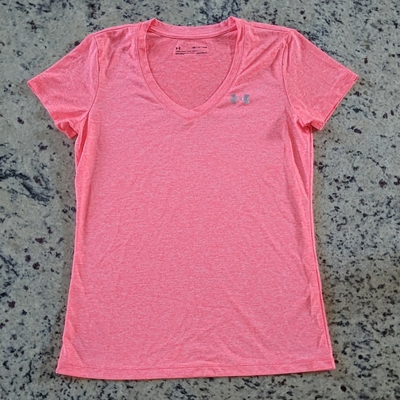 Women's Under Armour Heat Gear Short Sleeve Shirt - Picture 1 of 3